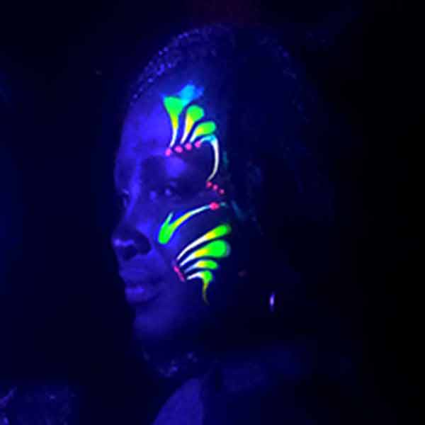 Body Painting - Photos Maquillage Fluo - Roch BAMBOU